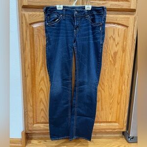 Women’s Silver Jeans. Suki Straight. Size 33”x32”